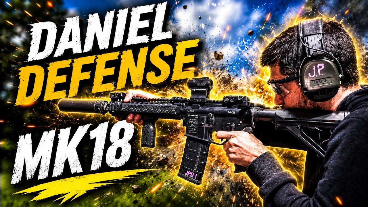 PRESENTATION DE MON DANIEL DEFENSE MK18 FULL SETUP