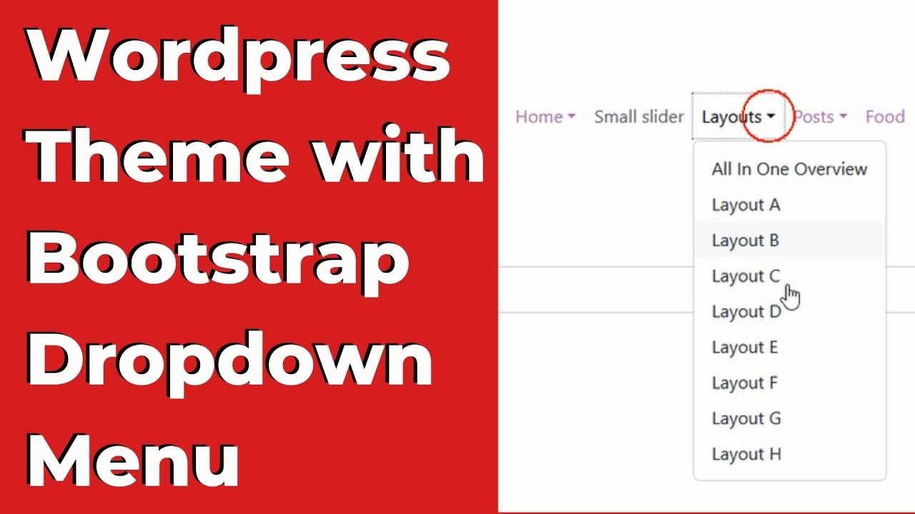How to Integrate a Bootstrap Dropdown Menu Into A WordPress Theme: Step-by-Step Tutorial