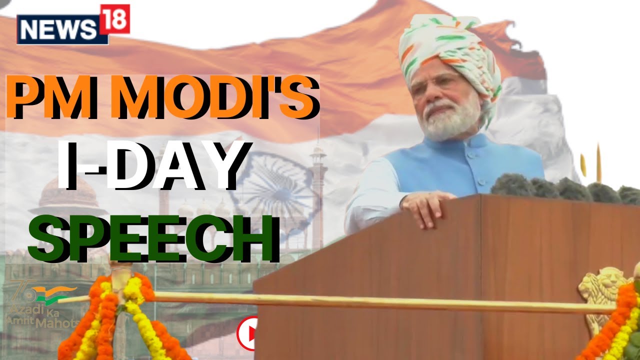 PM Modi Speech On Independence Day LIVE | PM Modi Live News | India Celebrates 76th Independence Day