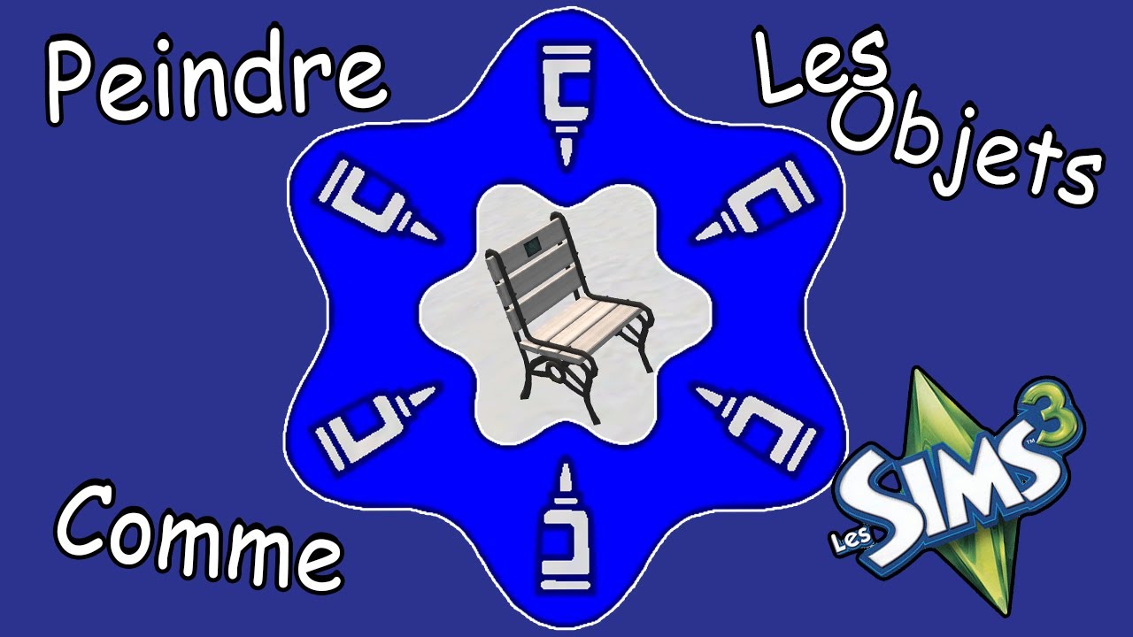 🖌️Un MOD pour COLORIER les OBJETS Dans Les Sims 2 (Object Dye Kit) !!