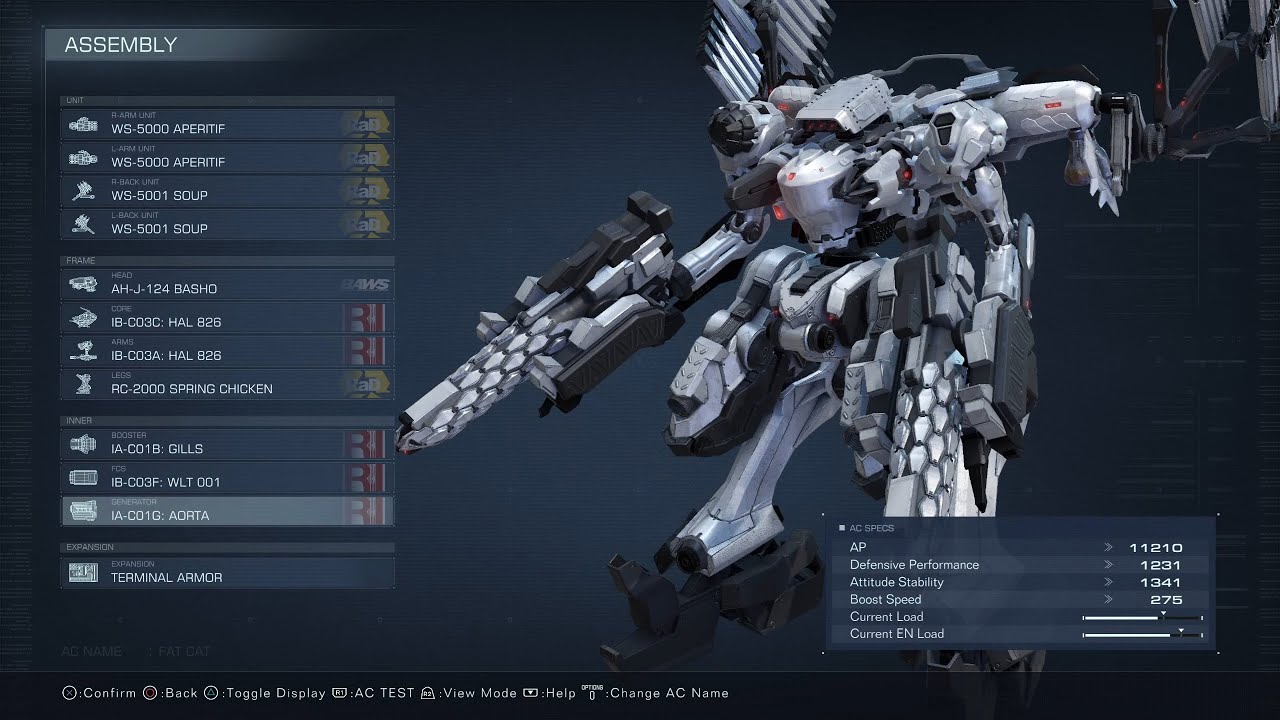 ALLMIND APERTIF & SOUP MISSILE LAUNCHER【ARMORED CORE VI】