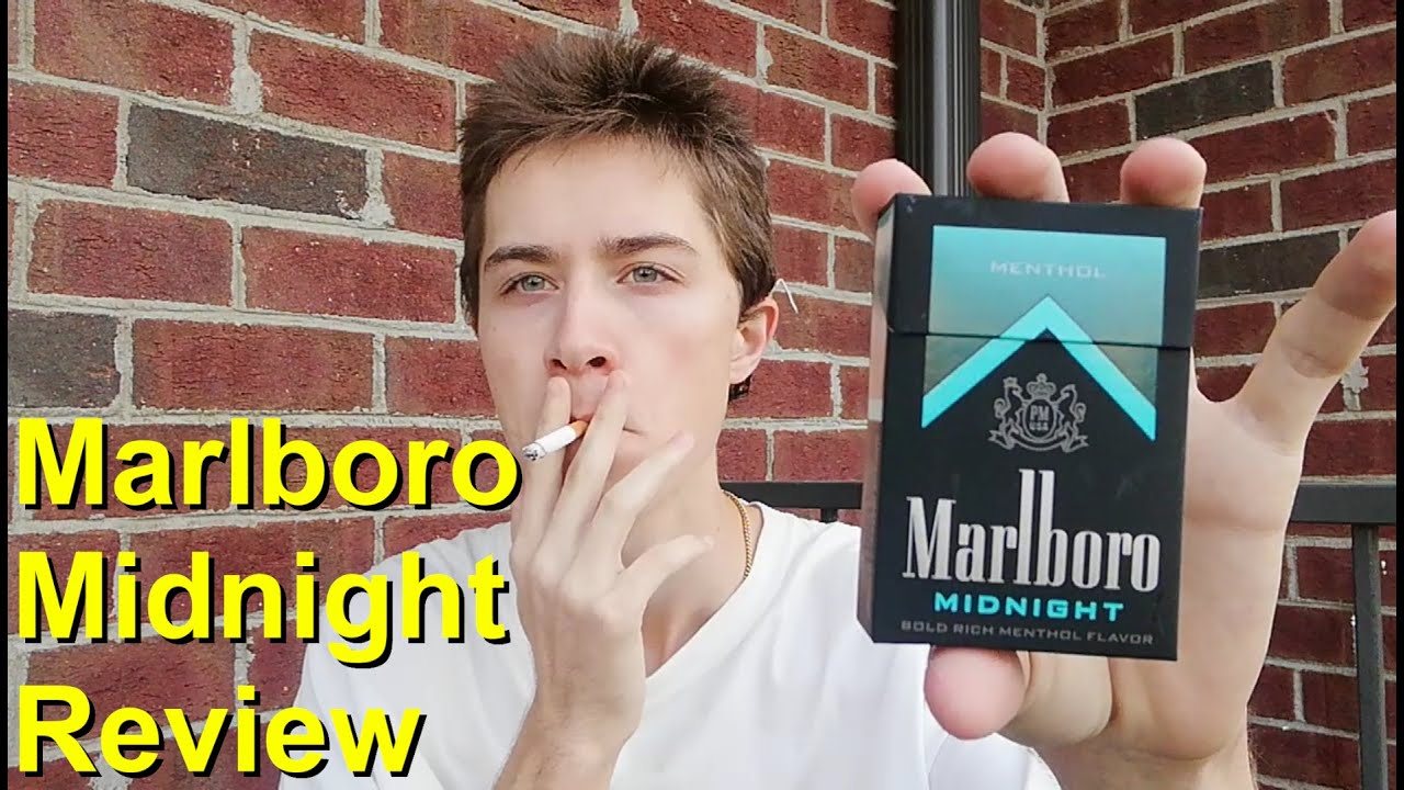 Palenie papierosa Marlboro Midnight &ndash; recenzja