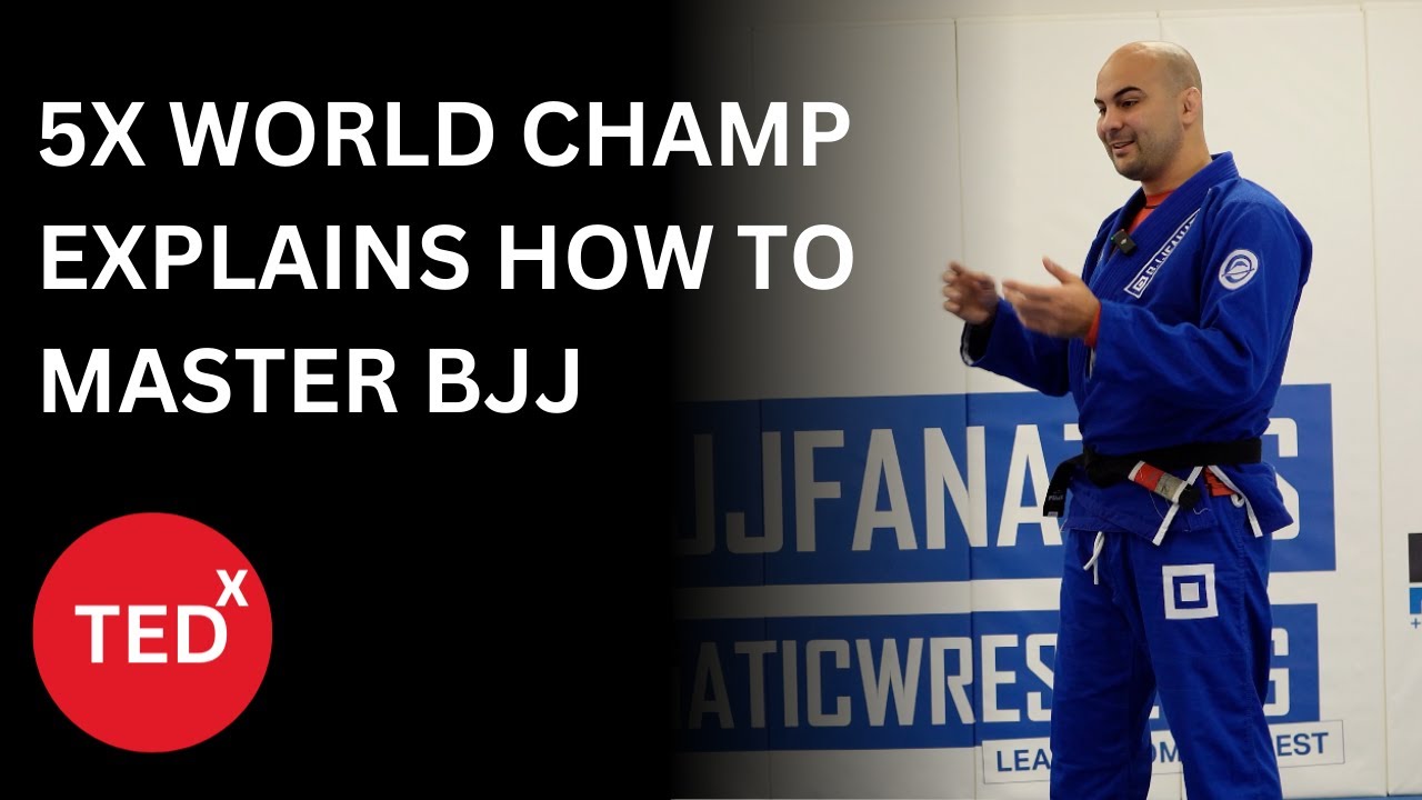 5x World Champion Explains How to Master BJJ | Bernardo Faria | TEDxNiendorf