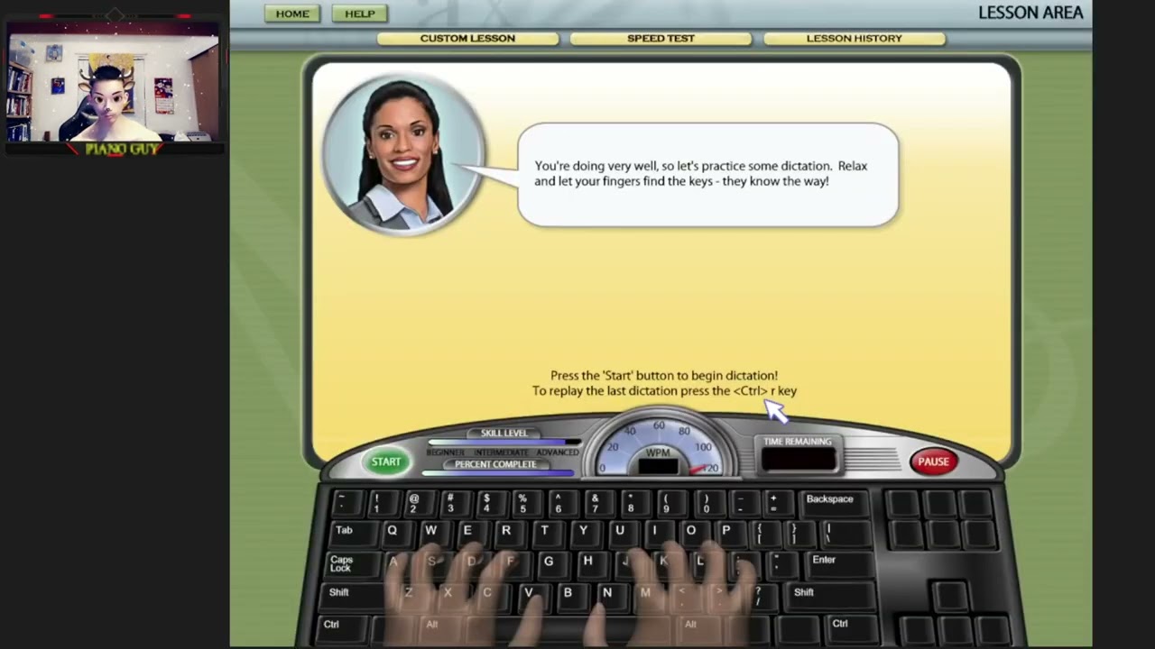 Mavis Beacon Teaches Typing - Platinum 20 - Playthrough - August 4, 2023