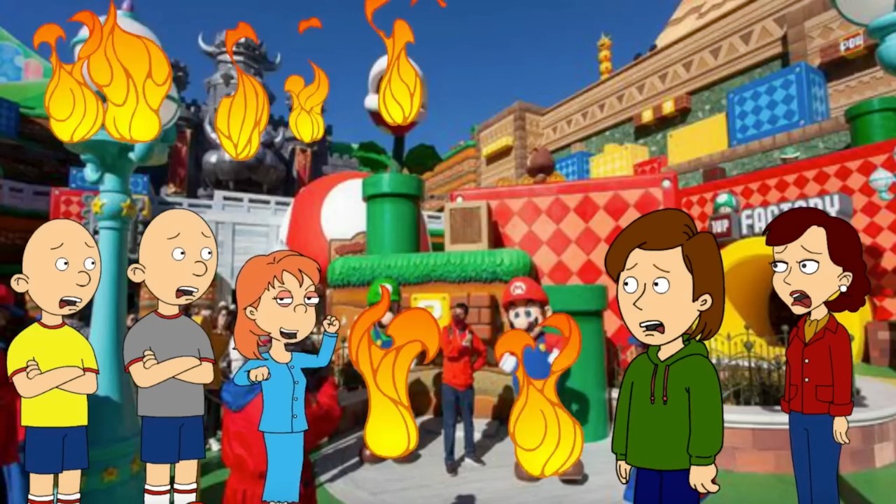 Rosie Misbehaves on the trip to Super Nintendo World/Grounded