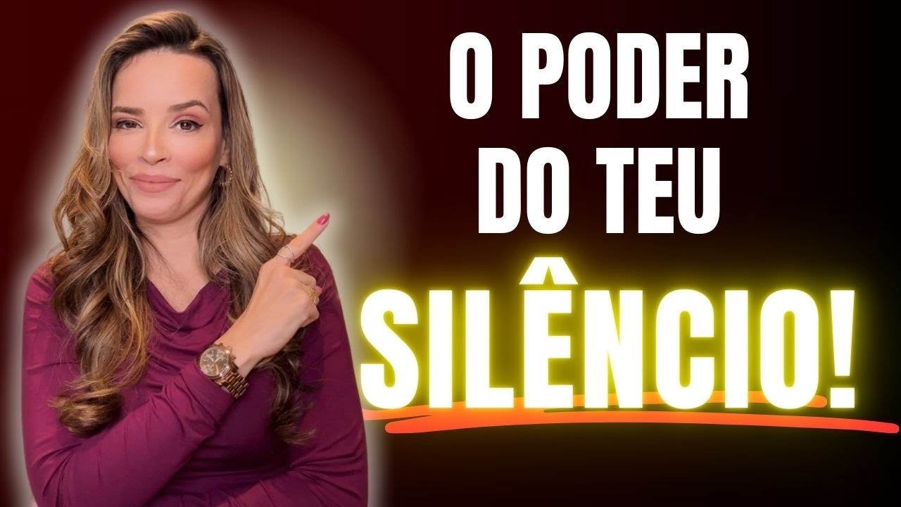 O PODER DO TEU SILÊNCIO!!! ARREBATADOR!!!