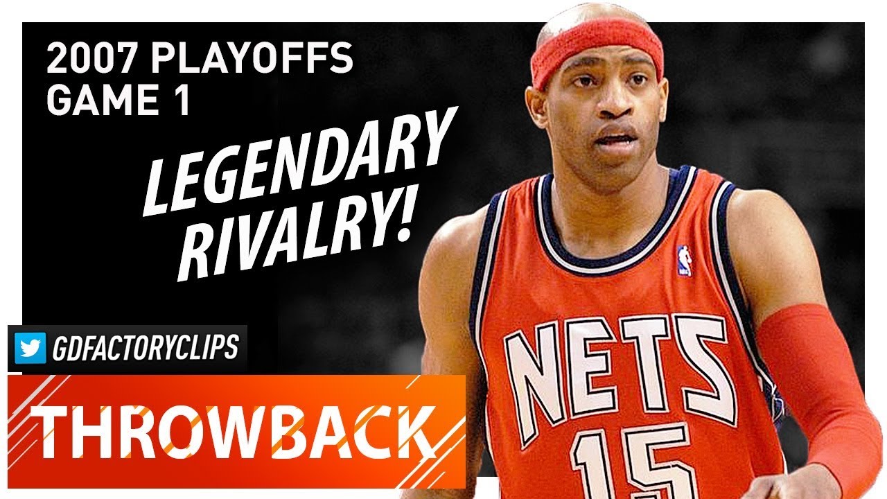Throwback: Vince Carter Game 1 Highlights vs Raptors (2007 Playoffs) - 16 Pts, Embracing THE HATE!