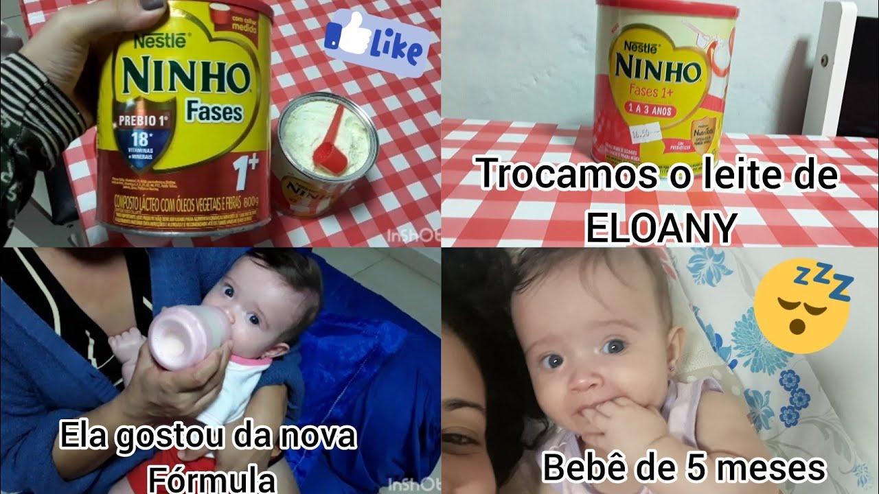 Rotina noturna com bebê de 5 meses | trocamos o leite da bebê será que vai dar Certo?