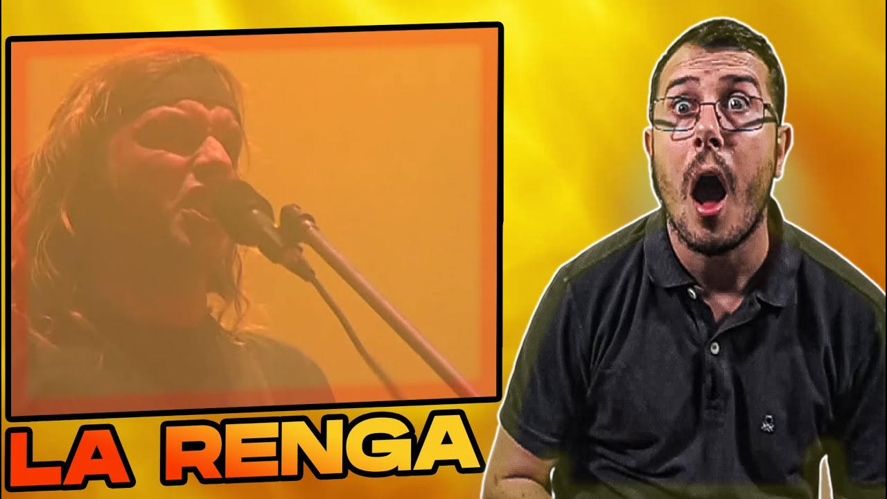 Italiano reacciona a La Renga - Panic Show En VIvo
