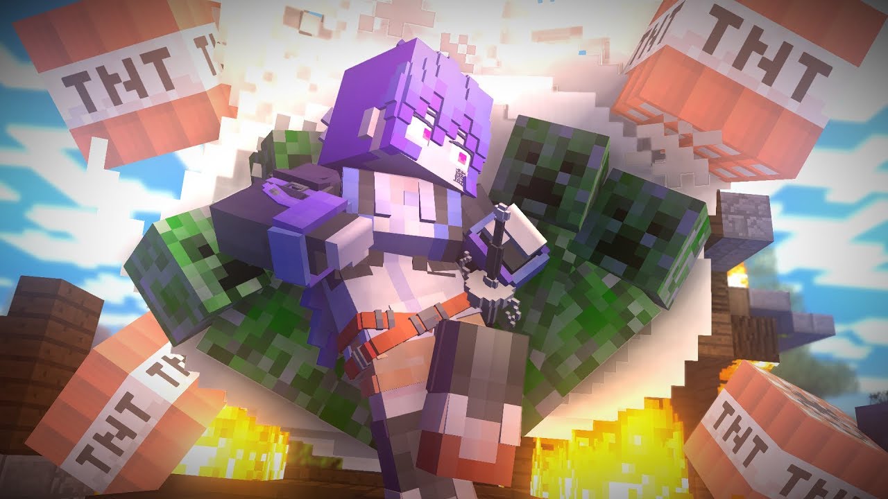 House is explode!  - Minecraft Animation