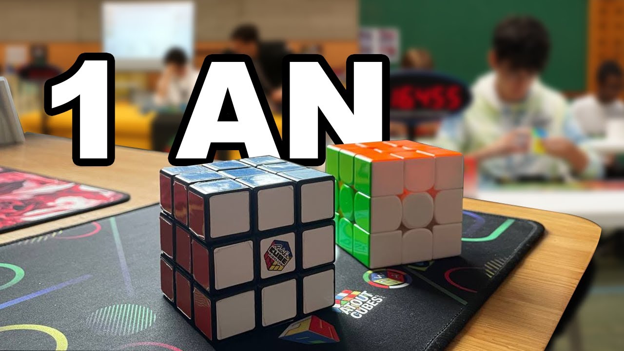 1 AN DE RUBIK'S CUBE (ça fait quoi ?)