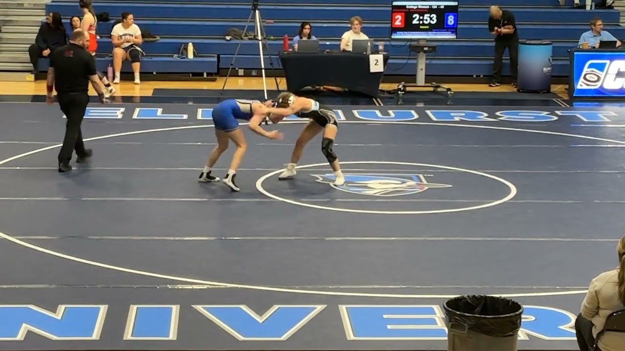 Emma, 124#, CCIW Conference Semi-final, Jan 25, 2026 @DawnEngels 