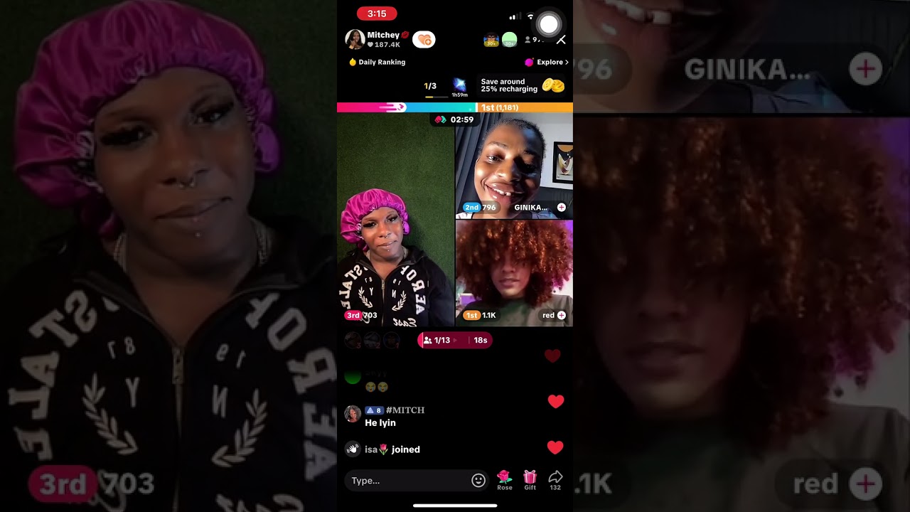 Mitchey Live -  With Red & Ginika 7/5/25