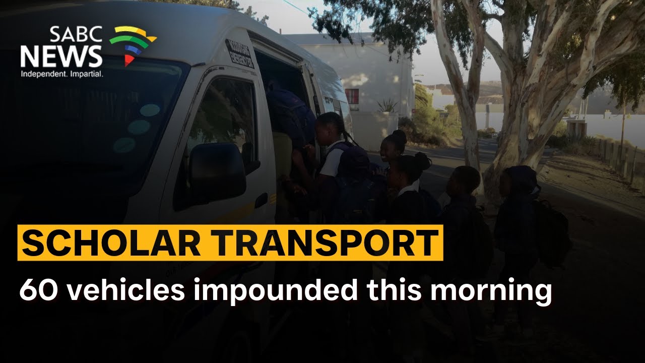 Scholar Transport | 60 vehicles impounded this morning