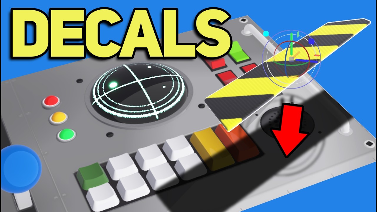 Getting Creative with Unbound... Decals? #3dmodeling