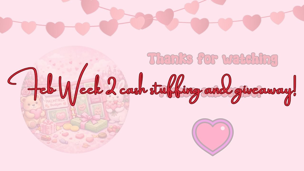 CLOSED!! Week 2 Cash Stuff and Giveaway!