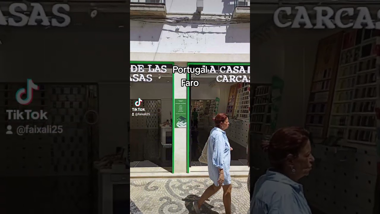 #portugal #faro #algarve #beautiful #dayview #street #europe #travel #vlog #viral