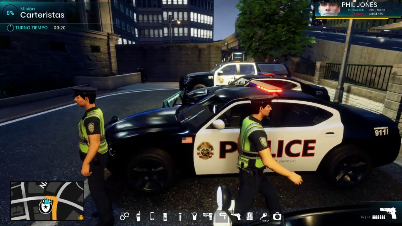 Nos Arrestan Por Culpa De Mi Compañero Es Que Es Muyyyyy Tonto | #7 Police Simulator PD