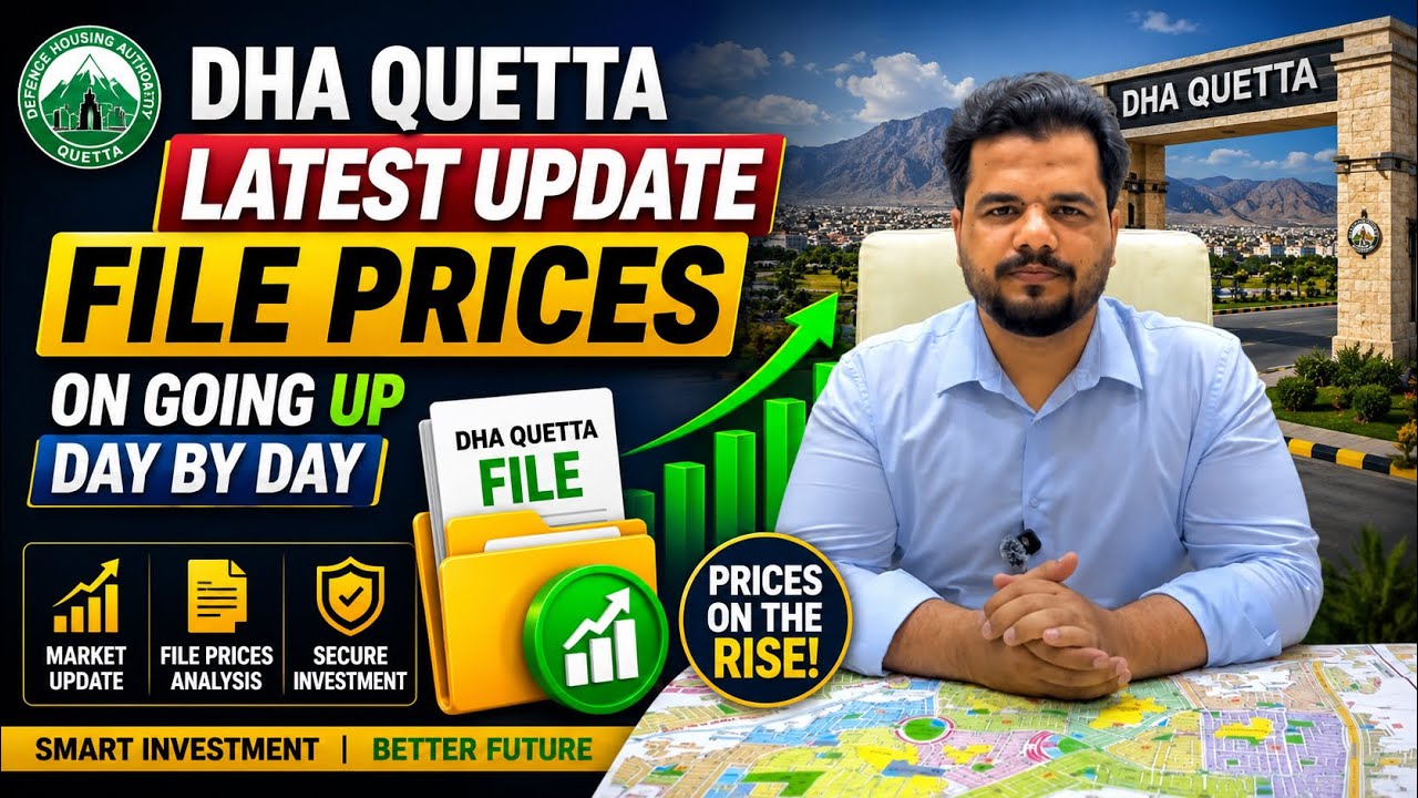 DHA QUETTA LATEST UPDATE | DHA QUETTA File Rates | DHA QUETTA MARKET UPDATE | Quetta Update