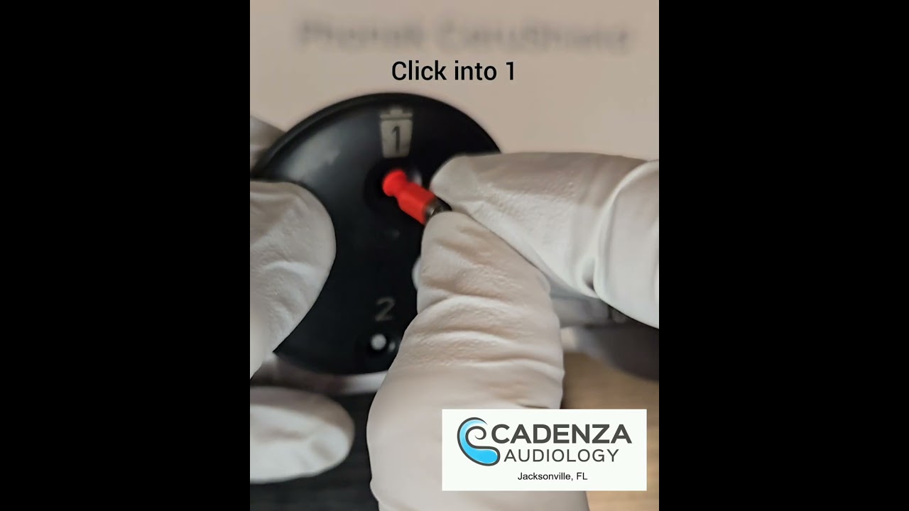 How to change Phonak Cerushield Disk wax filter