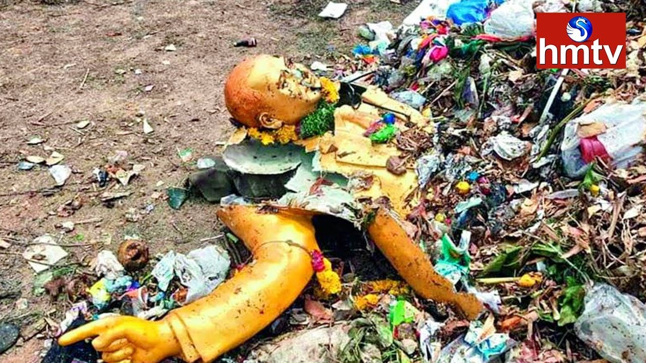 Two People Arrested in Panjagutta BR Ambedkar Statue Issue | Telugu News | hmtv
