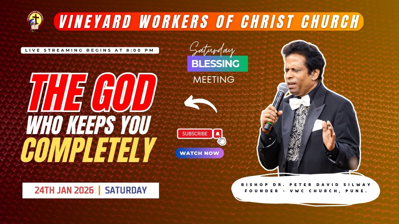 Peter Silway -  | 🌟THE GOD WHO KEEPS YOU COMPLETELY | BLESSING MEETING | 24/01/2026