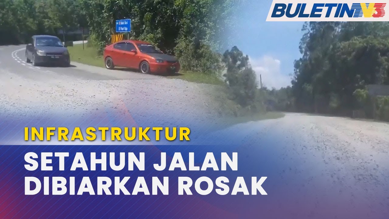 INFRASTRUKTUR |&nbsp;Penduduk Hulu Dungun Rayu Baiki Segera Jalan Rosak