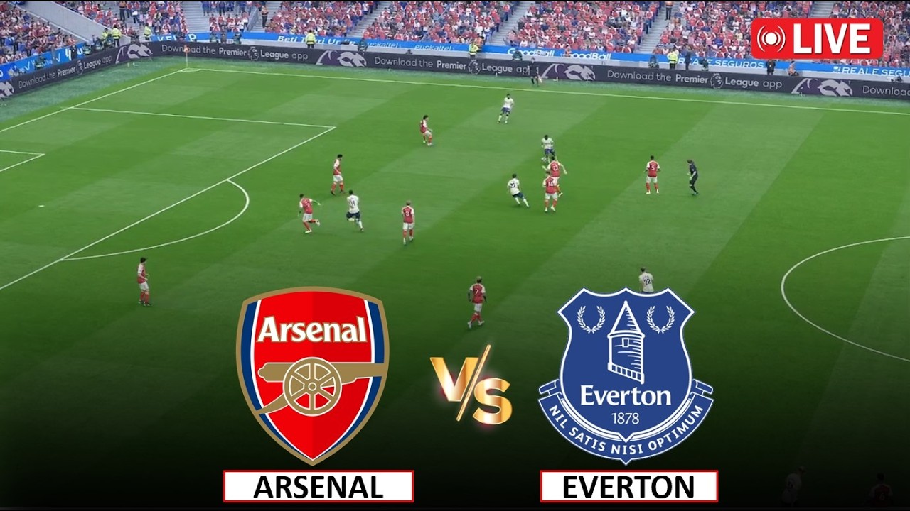 🔴Live : Arsenal vs Everton I Premier League 2026 Full Match Live Streaming Today I eFootball Pes 21