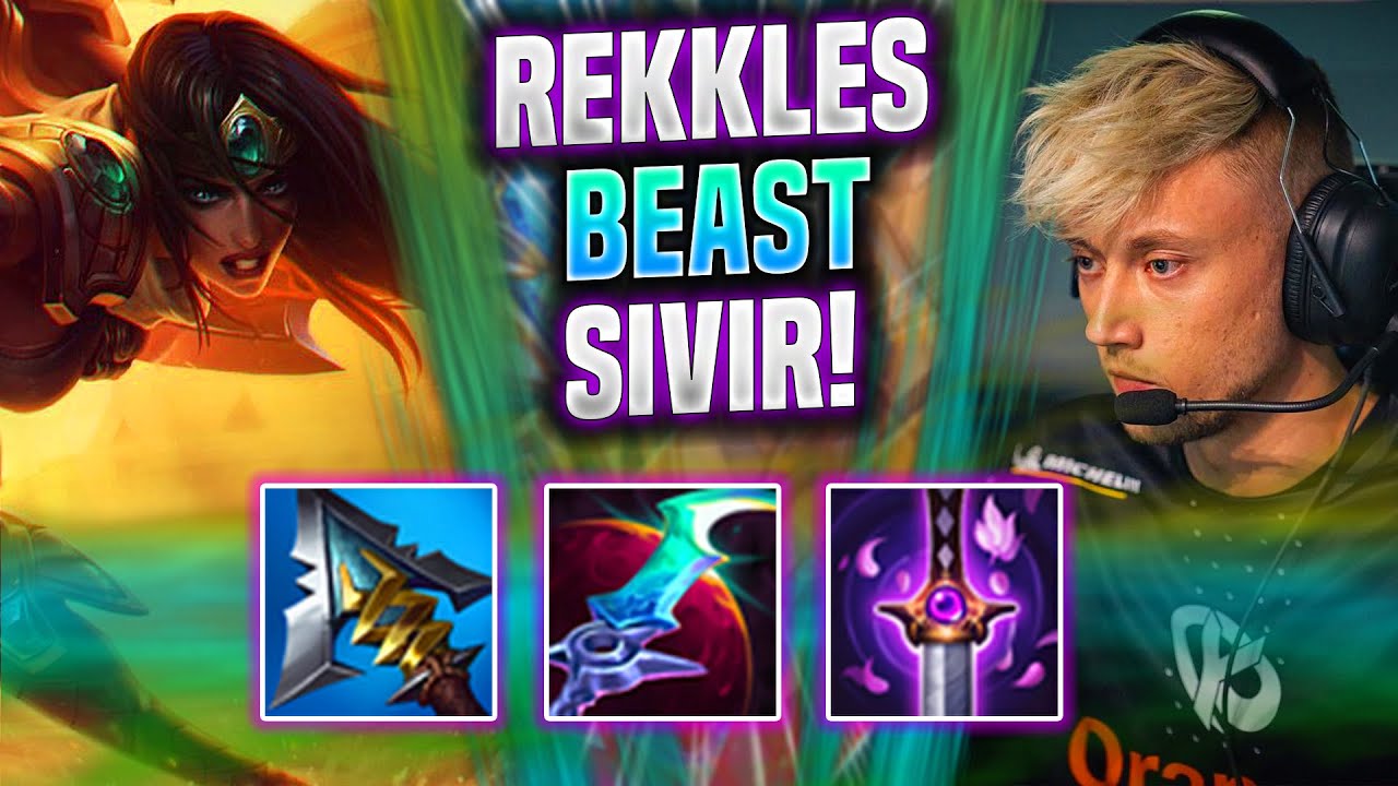 REKKLES IS A BEAST WITH SIVIR! - KC Rekkles Plays Sivir ADC vs Ezreal! | Season 2022