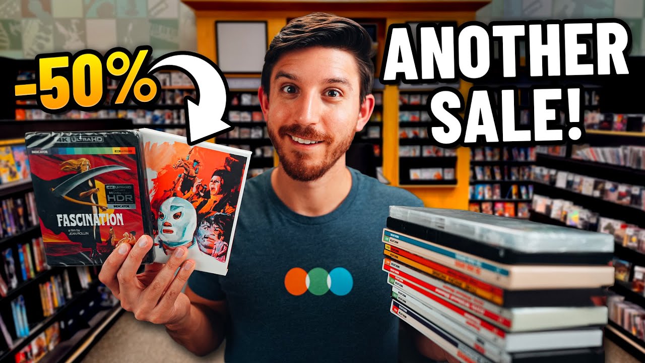 Don't Miss these Boutique Blu-rays for 50% OFF