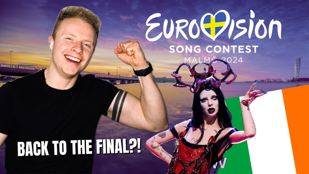 REACTING TO IRELAND EUROVISION 2024 (Bambie Thug - Doomsday Blue)