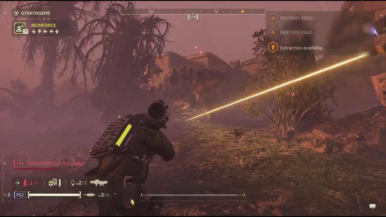 HELLDIVERS 2 - Big bugs - StupidSmashFriends