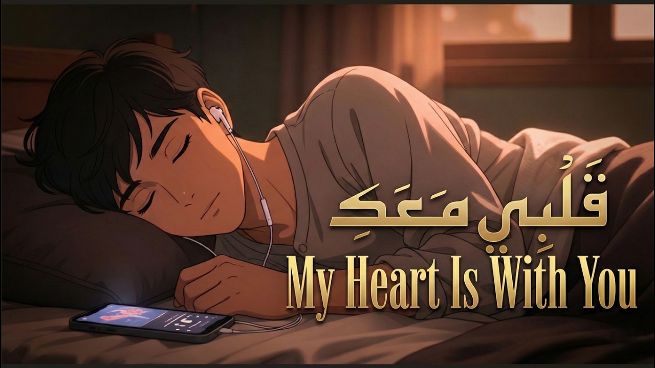 Ya Rabb, My Heart Is With You (ya rabbi qalbi) | English Subtitles | vocals only 🌑