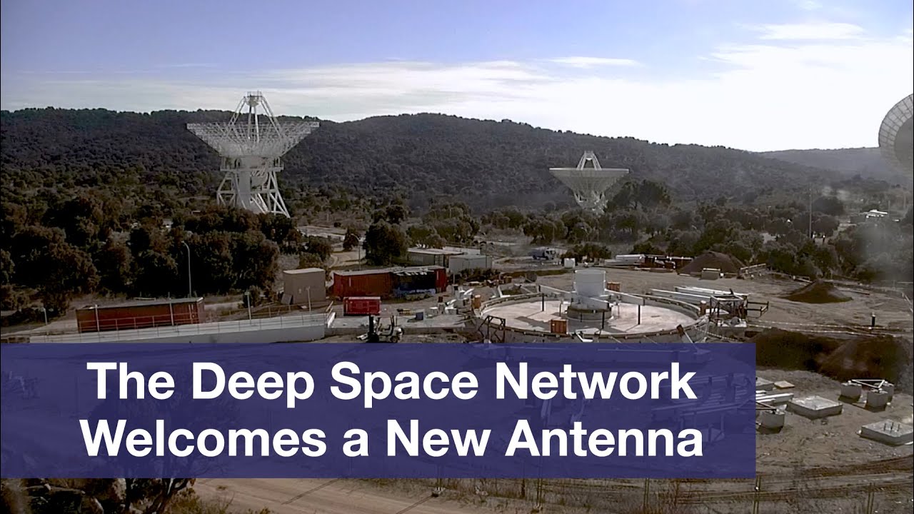Built in Under 60 Seconds: The DSN Welcomes a New Antenna