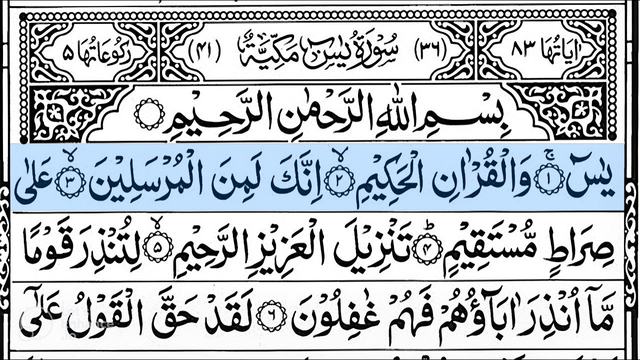 Surah Yaseen Surah Ar Rahman | Best Quran Recitation | Surah Yasin Tilawat | Episode_002