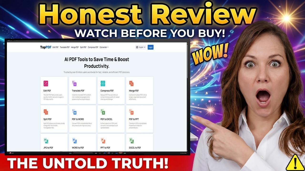Toppdf.co Review 2026: Is It Legit or Scam? Safe Free PDF Converter & Editor