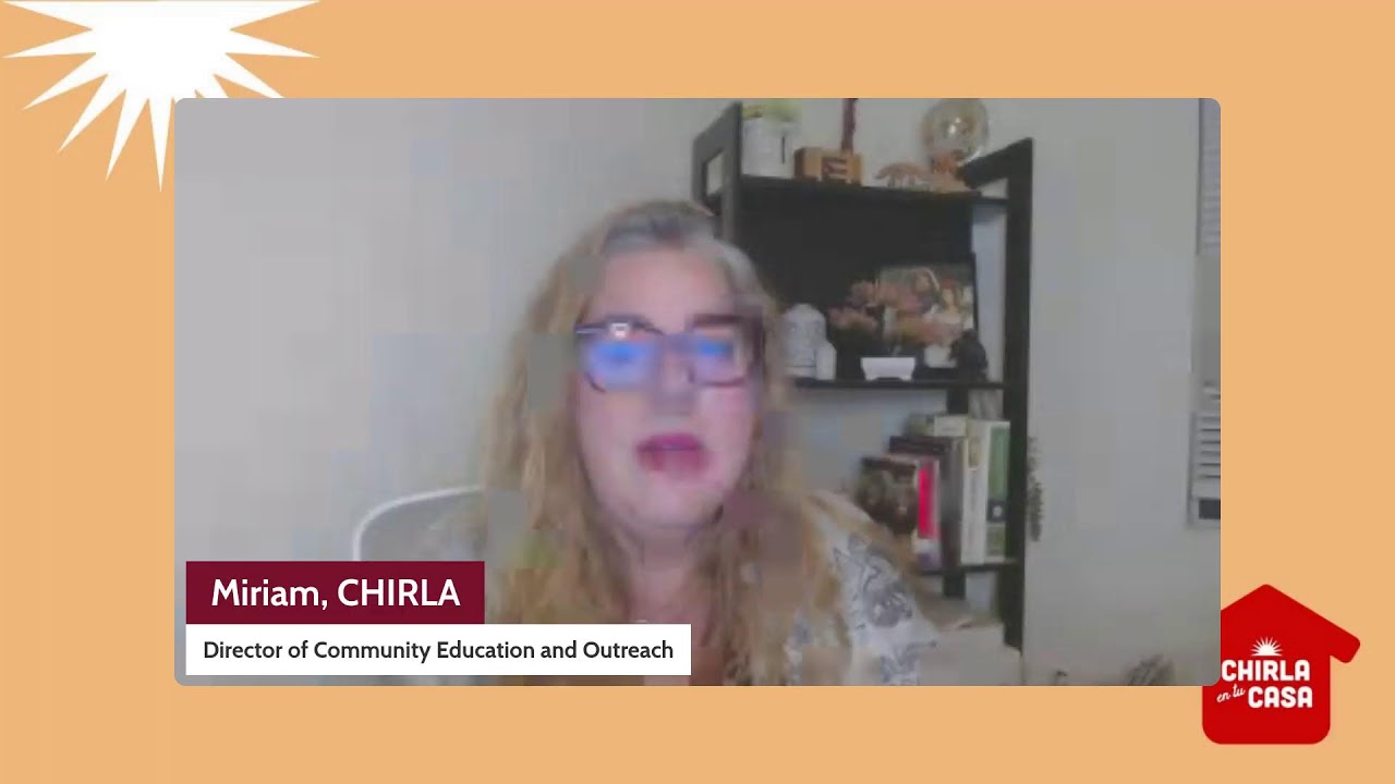 CHIRLA en tu Casa: Nueva ley protege tus derechos en el lugar de trabajo. Entérate!