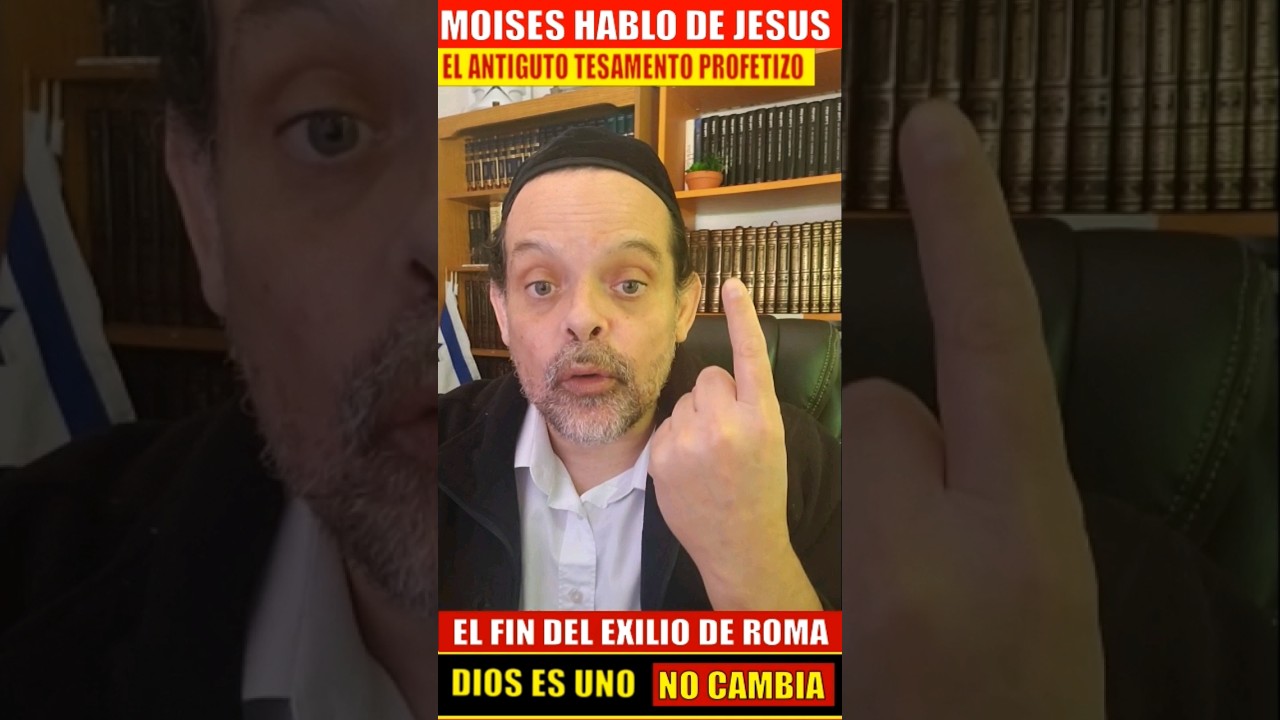 💥 Alerta: Mois&eacute;s profetiz&oacute; de Jes&uacute;s, enemigos de Dios no lo aceptan!