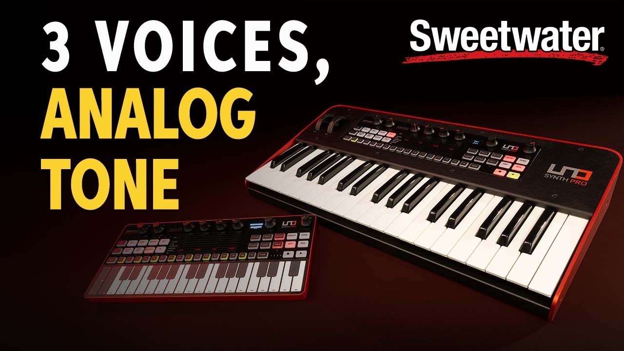 IK Multimedia UNO Synth Pro Keys Demo — Daniel Fisher
