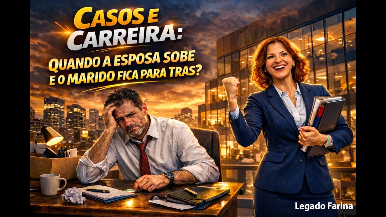Quando a Mulher Sobe e o Marido fica para Trás