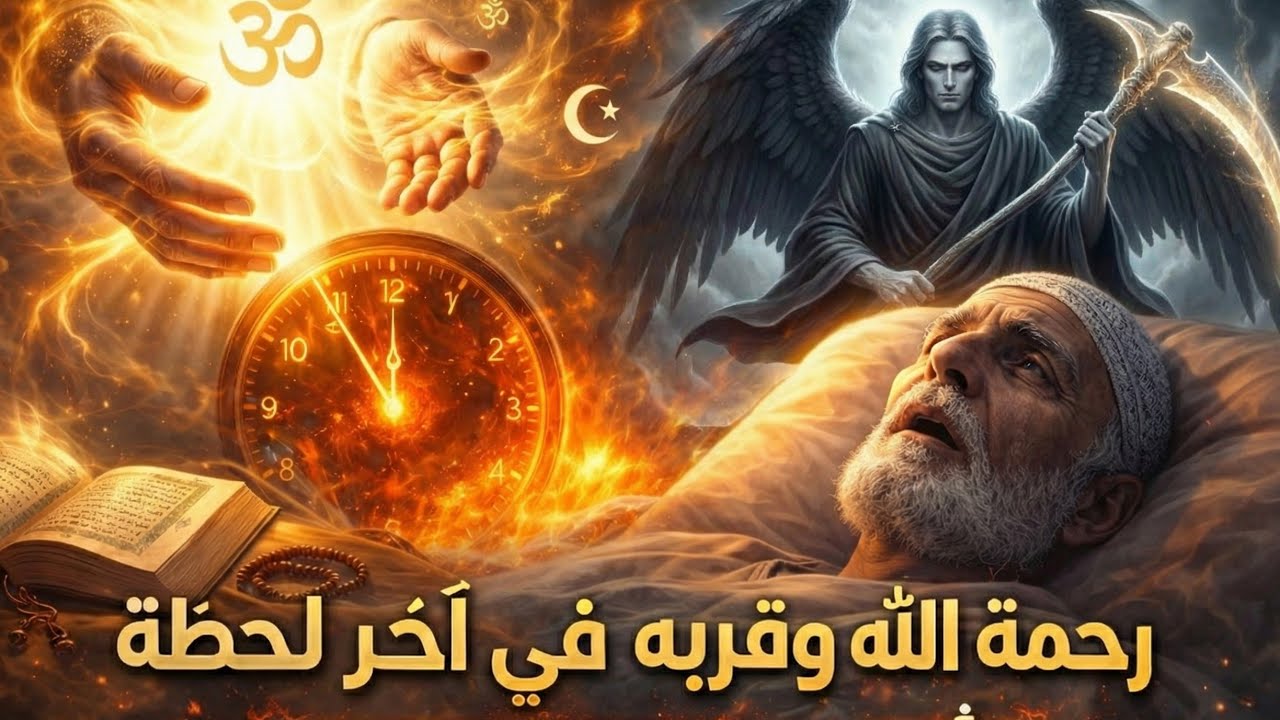 رحمة الله وقربه في آخر لحظة ..عندما يأتي الموت ..✨️✨️