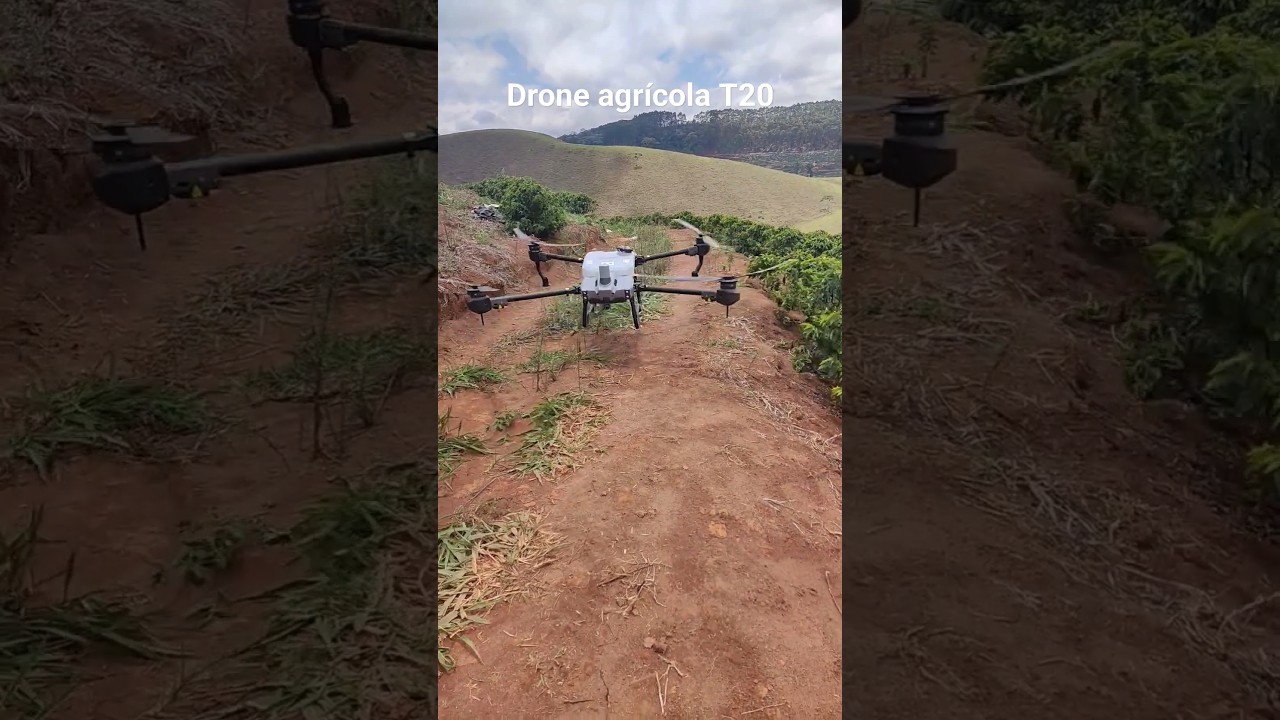 Drone Agr&iacute;cola T20 #droneagricola
