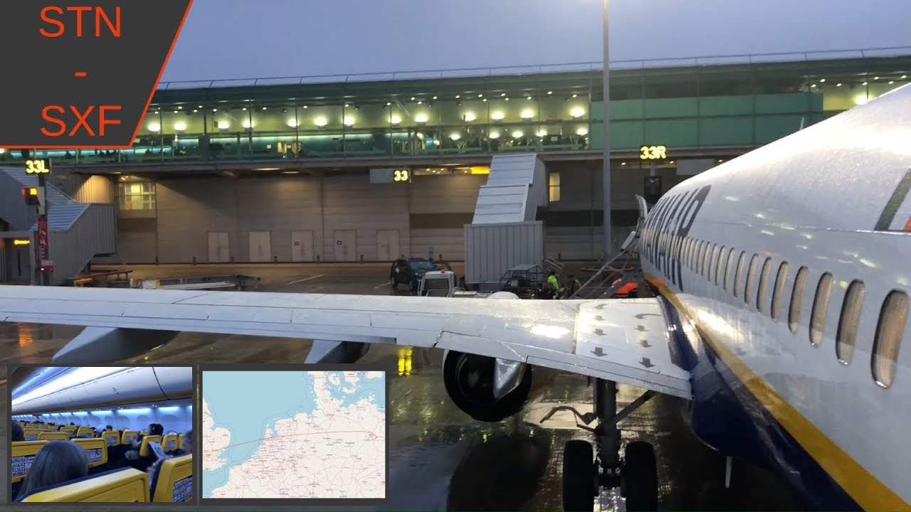 TRIP REPORT | London Stansted to Berlin Schönefeld | Ryanair |  STN - SXF | FLIGHT REPORT