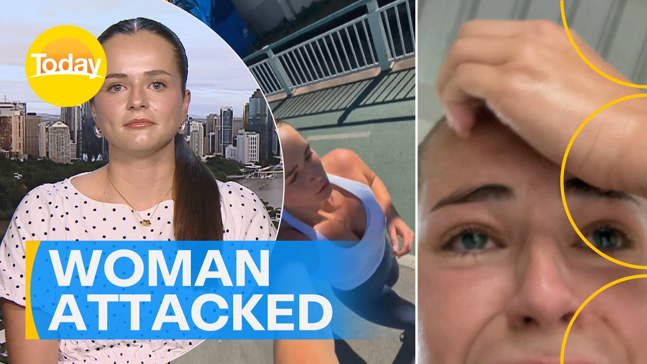 Woman attacked by e-scooter riders while exercising | Today Show Australia