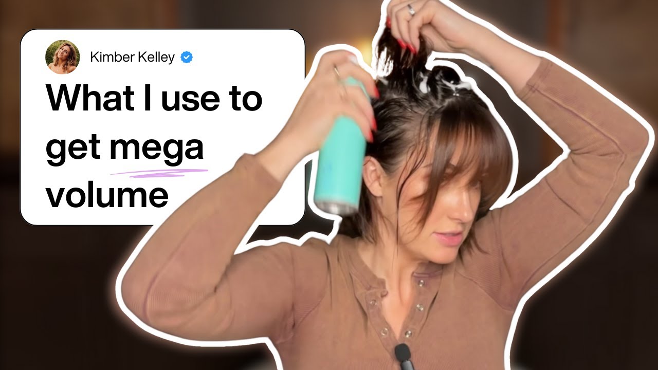 The Hair Prep That Changed My Volume
