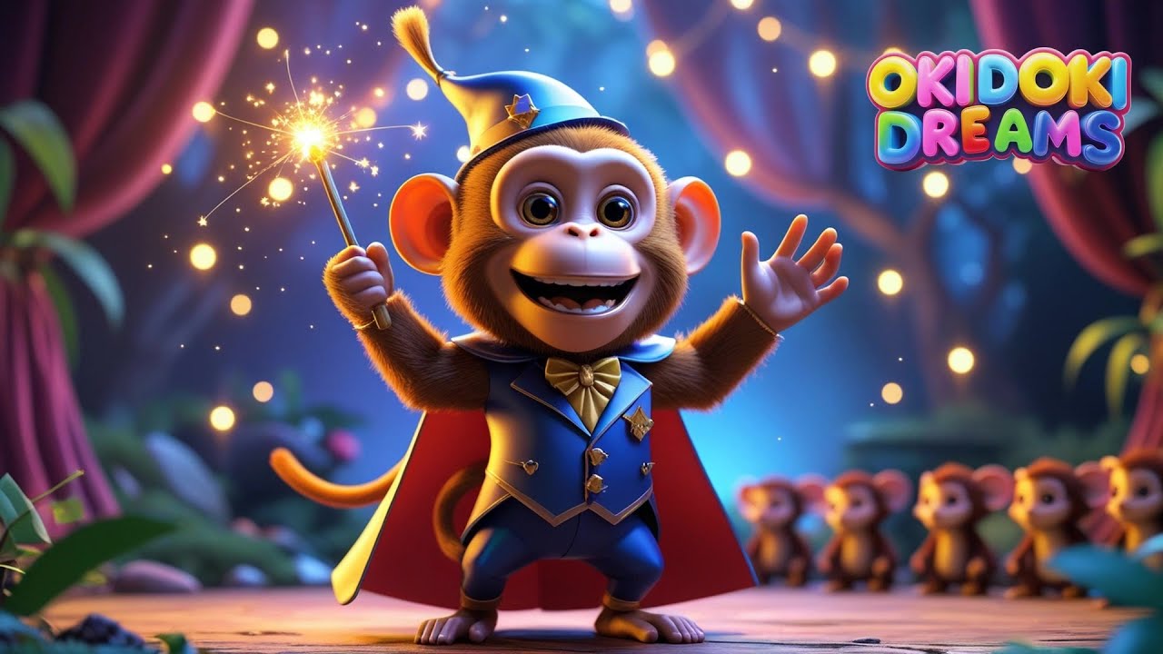 🍌 Tito el Monito Travieso | Aprende Jugando en la Selva