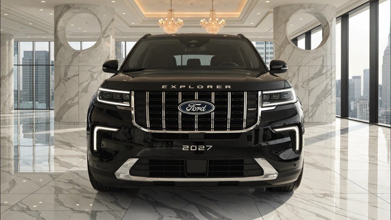 Ford Explorer 2027 | Внедорожник нового поколения: мощность, роскошь и технологии.