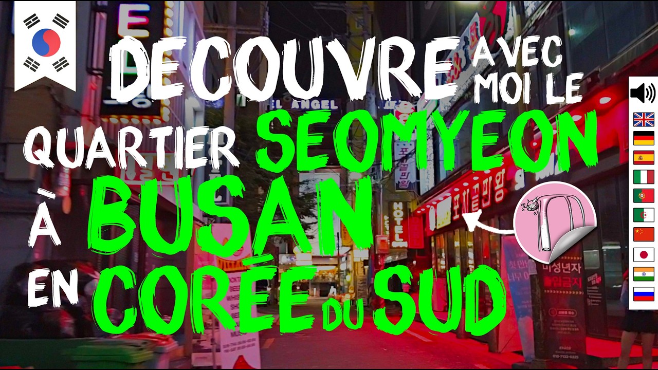 239- Busan Corée du Sud | Quartier Seomyeon + Le plus grand magasin du monde