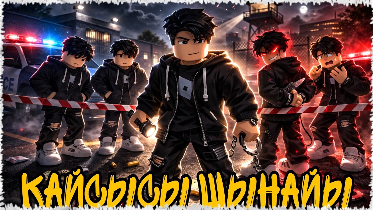 Қылмыскерлер АРАСЫНДА Шерифтен тығылдым | Roblox
