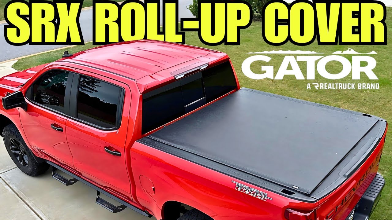 Gator SRX Soft Roll Up Tonneau Cover Install Chevy Silverado